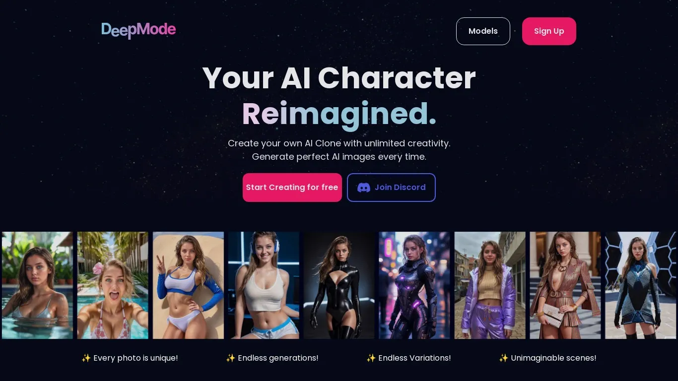 DeepMode.ai snapshot