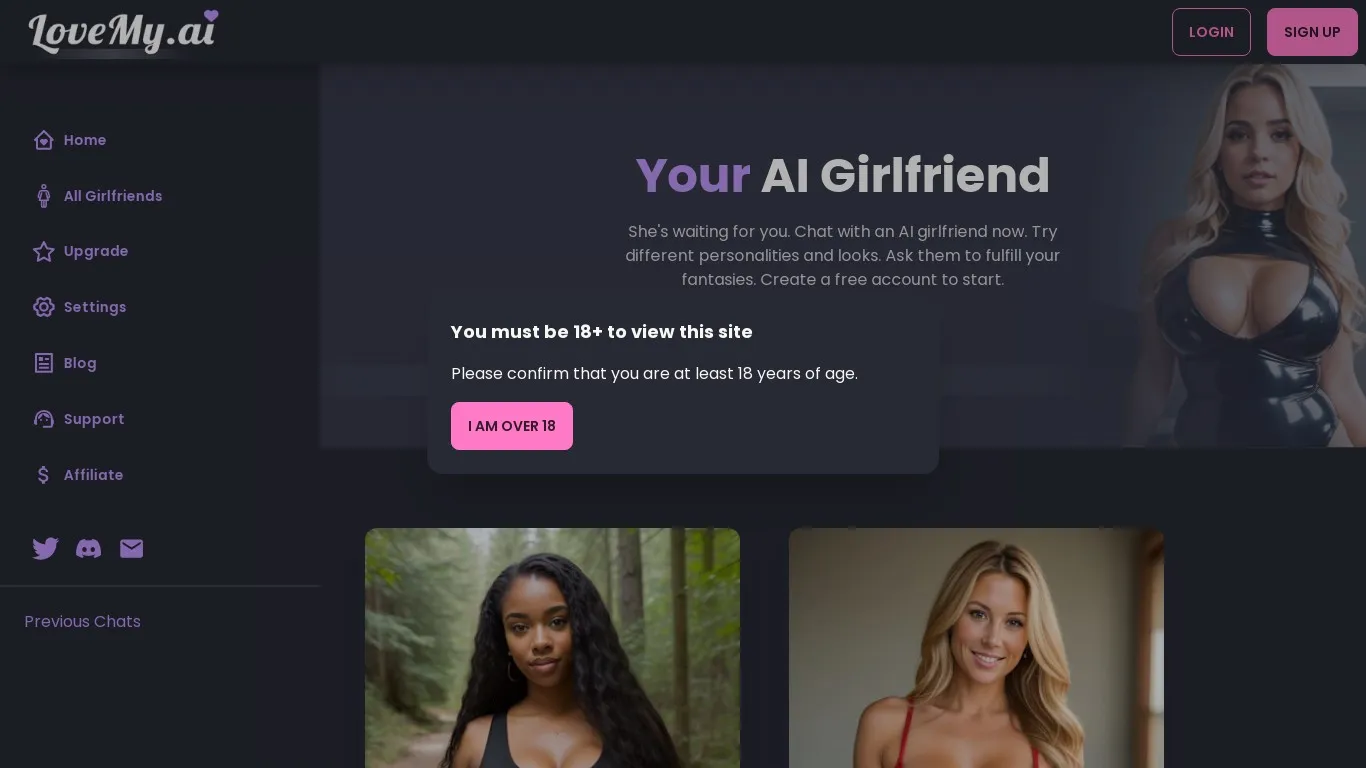 LoveMy.ai snapshot